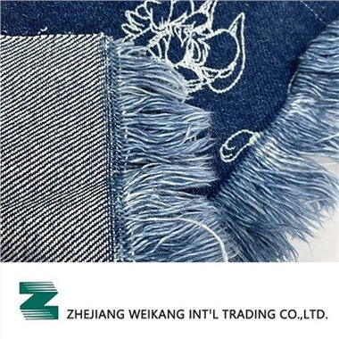 DENIM TENUNAN KATUN AOP