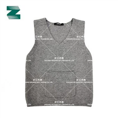 Rompi Sweater Untuk Anak Dengan Saku Depan